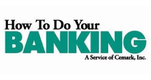 Logo of the Cemark "How to do your Banking" program workbooks